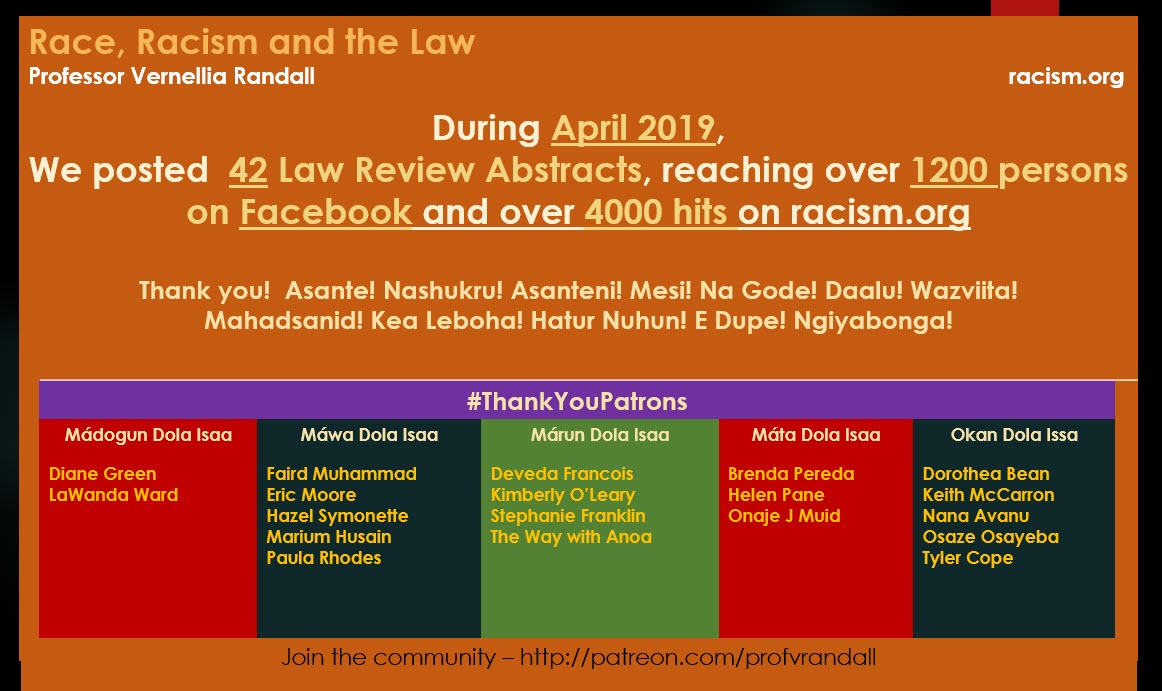 2019 04 April Monthly ThankYou 03