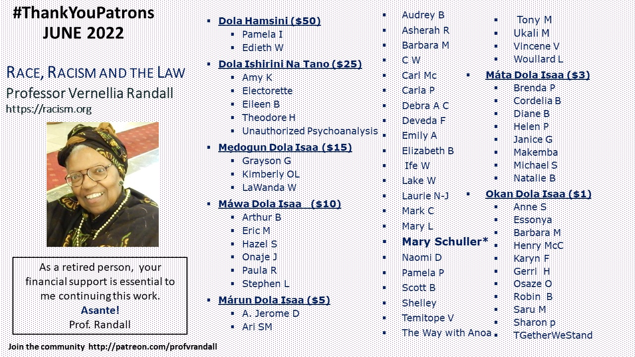 2022 06 June Monthly Thank You